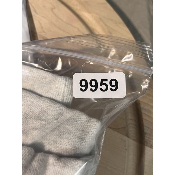 T by Talbots Hoodie Womens Small Ivory Hooded Full Zip Activewear Jacket - Picture 8 of 8